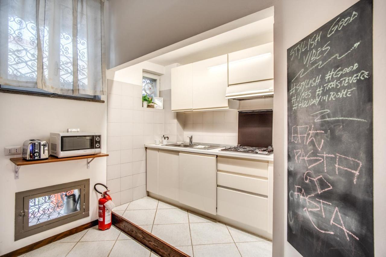 Trastevere - Stylish Good Vibes Apartment ローマ エクステリア 写真